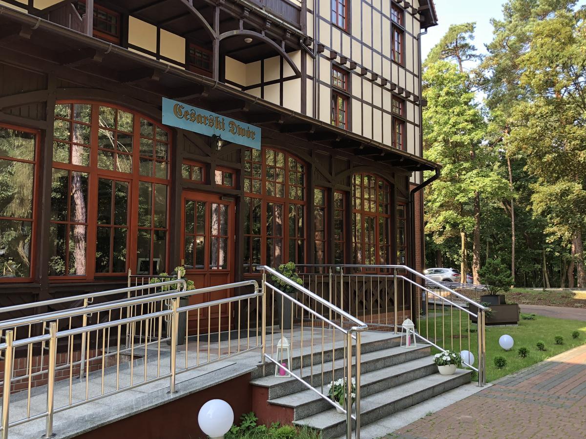 KAISERHOF B&B-Cesarski Dwór, budynek z nutą historii Krynica Morska Exterior foto